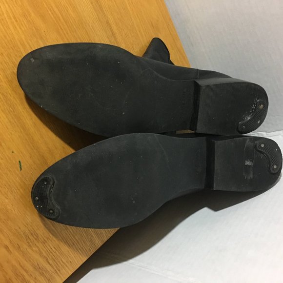 Cole Haa womens black leather booties size 8B - Picture 7 of 8